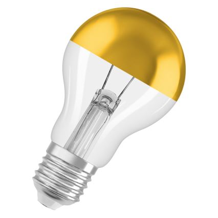 LED-lamp met spiegelkap SUPERSTAR E27/7W/230V 2700K goudkleurig - Osram