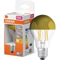 LED-lamp met spiegeltop FILAMENT E27/6,5W/230V 2700K goudkleurig - Osram