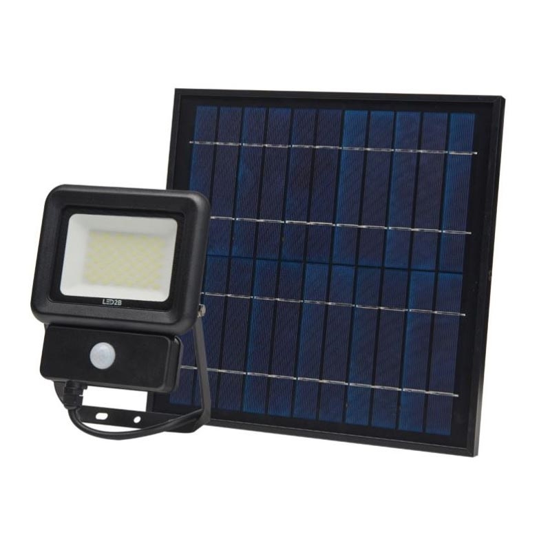 LED-lamp op zonne-energie met een sensor LED/30W/3,7V 6500K IP65 6600 mAh