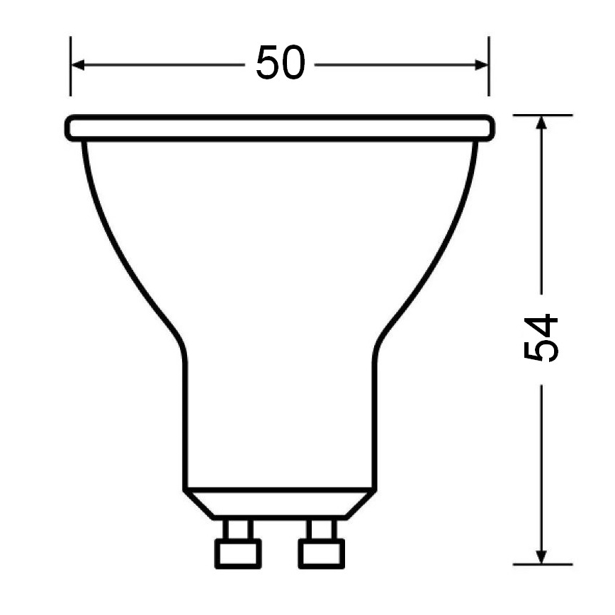 LED lamp PAR16 GU10/6,9W/230V 4000K