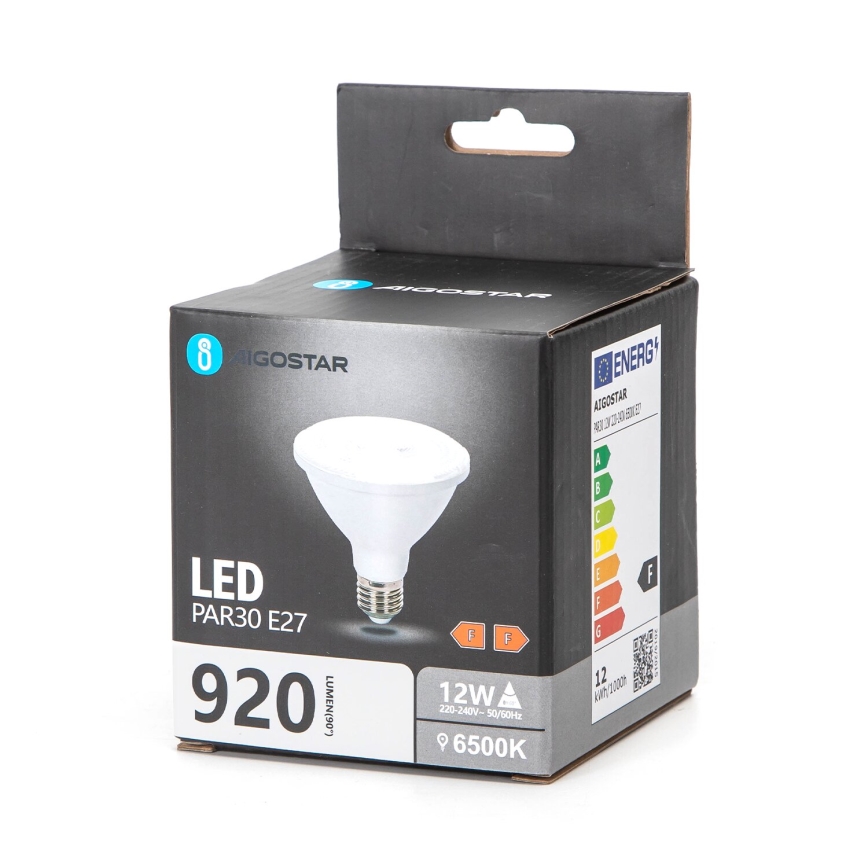 LED Lamp PAR30 E27/12W/230V 6500K - Aigostar
