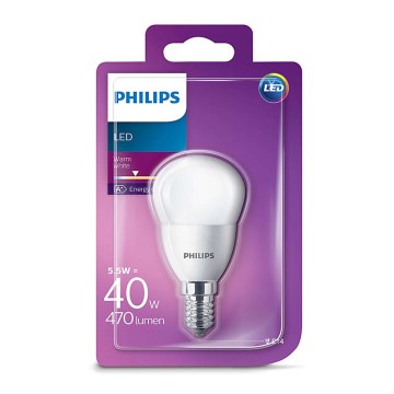 LED Lamp Philips E14/5,5W/230V 2700K