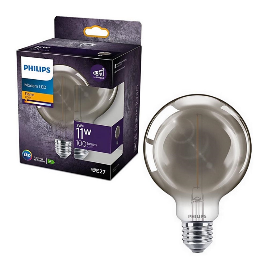 Wijzigingen van Onderwijs rook LED Lamp Philips E27/2W/230V 1800K | Lampenmanie