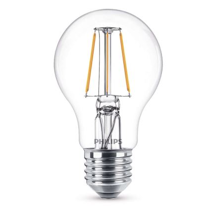 LED Lamp Philips E27/4W/230V 2700K