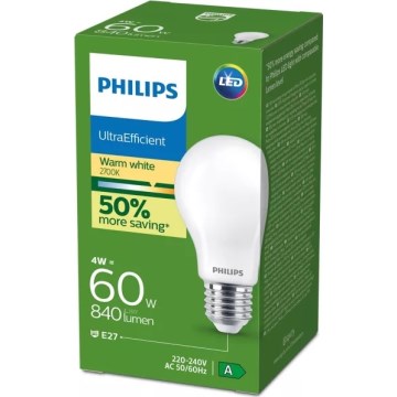 LED-lamp Philips E27/4W/230V 2700K
