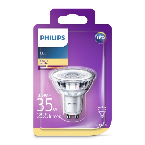 LED Lamp Philips GU10/3,5W/230V 2700K