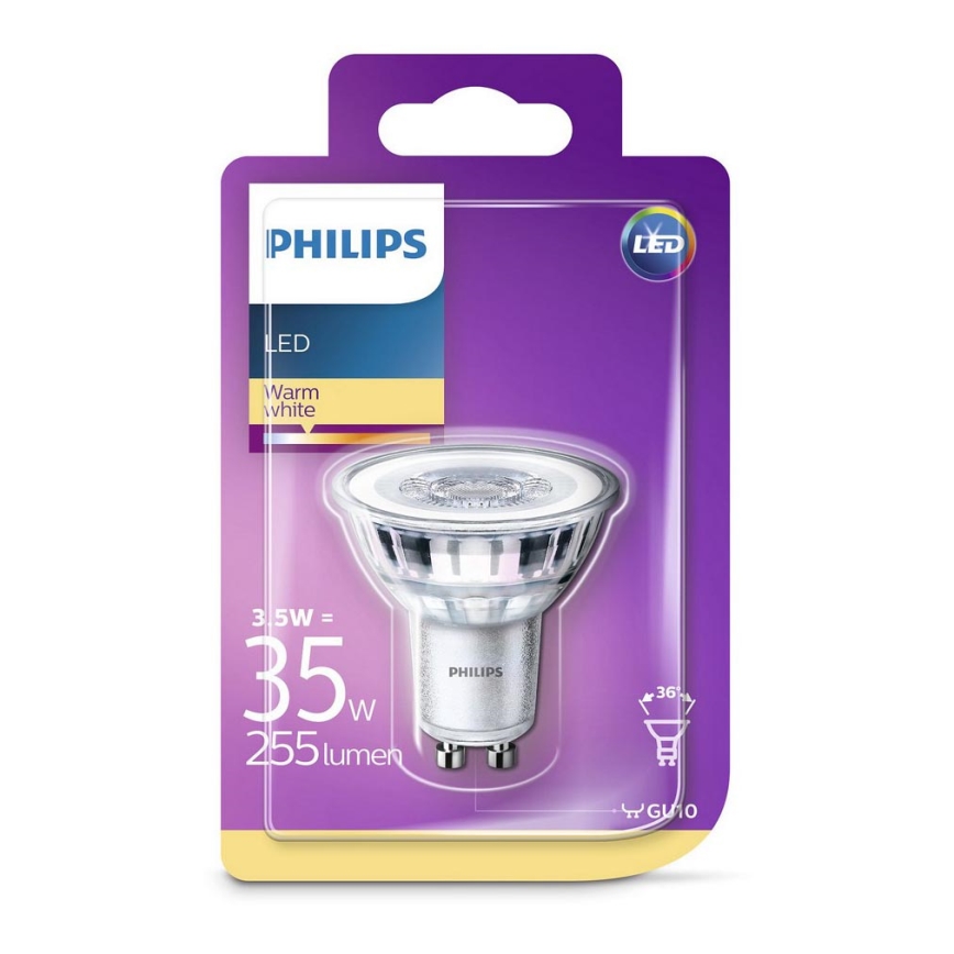 LED Lamp Philips GU10/3,5W/230V 2700K