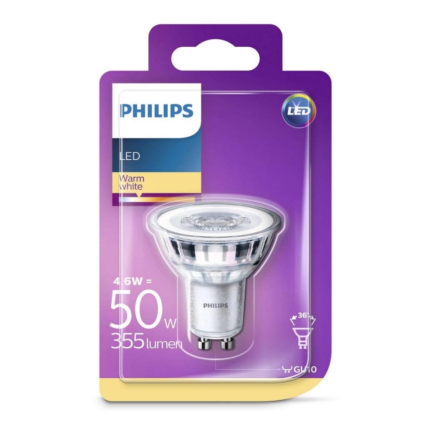 LED Lamp Philips GU10/4,6W/230V 2700K