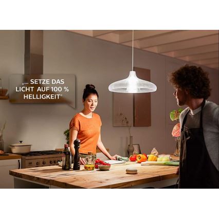 LED Lamp Philips Hue WHITE E67 E27/15,5W/230V