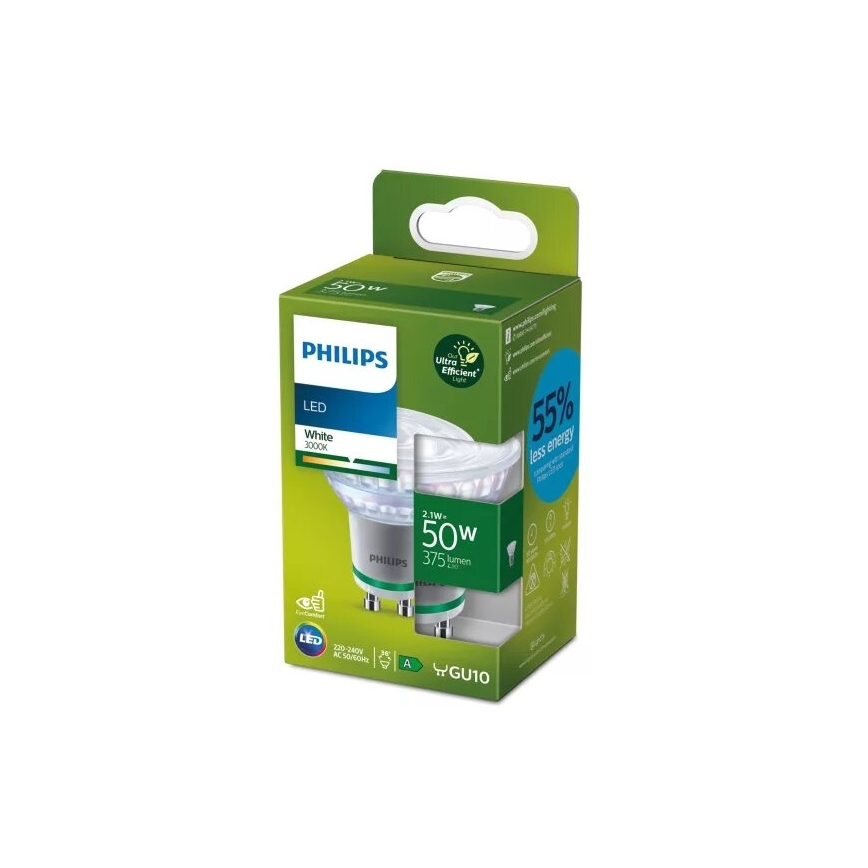 LED Lamp Philips PAR16 GU10/2,1W/230V 3000K