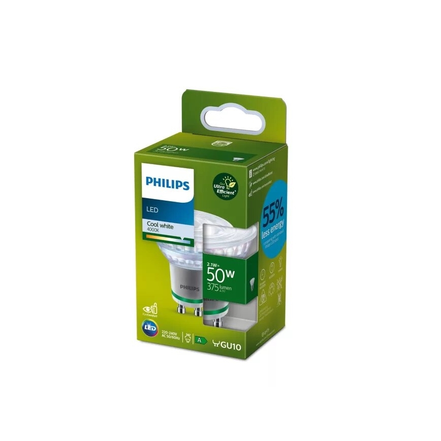LED Lamp Philips PAR16 GU10/2,1W/230V 4000K