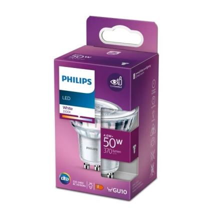 LED Lamp Philips PAR16 GU10/4,6W/230V 3000K