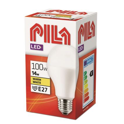 LED Lamp Philips Pila E27/14W/230V 2700K