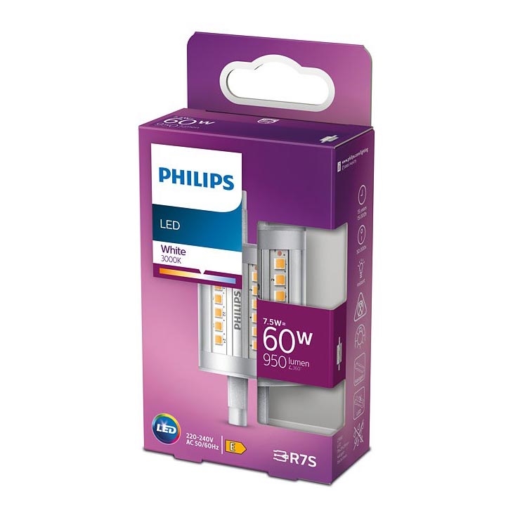 LED Lamp Philips R7s/7,5W/230V 3000K