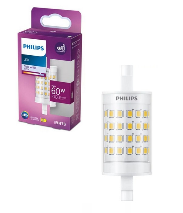 LED-lamp Philips R7s/7W/230V 4000K 78 mm