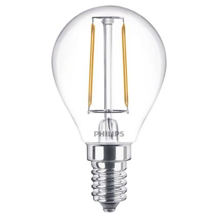 LED Lamp Philips VINTAGE E14/2W/230V 2700K