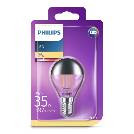 LED Lamp Philips VINTAGE E14/4W/230V 2700K