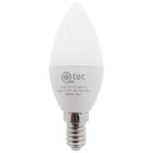 LED Lamp Qtec C35 E14/5W/230V 2700K