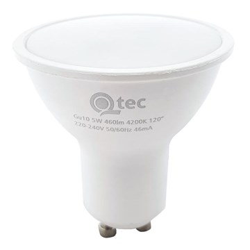 LED Lamp Qtec GU10/5W/230V 4200K