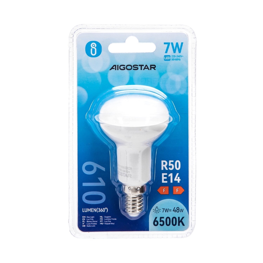LED Lamp R50 E14/7W/230V 6500K - Aigostar