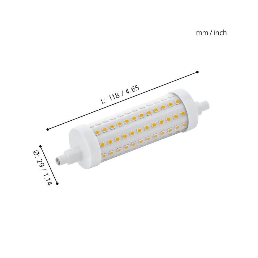 LED Lamp R7S/9W/230V 2700K 118 mm - Eglo 11831