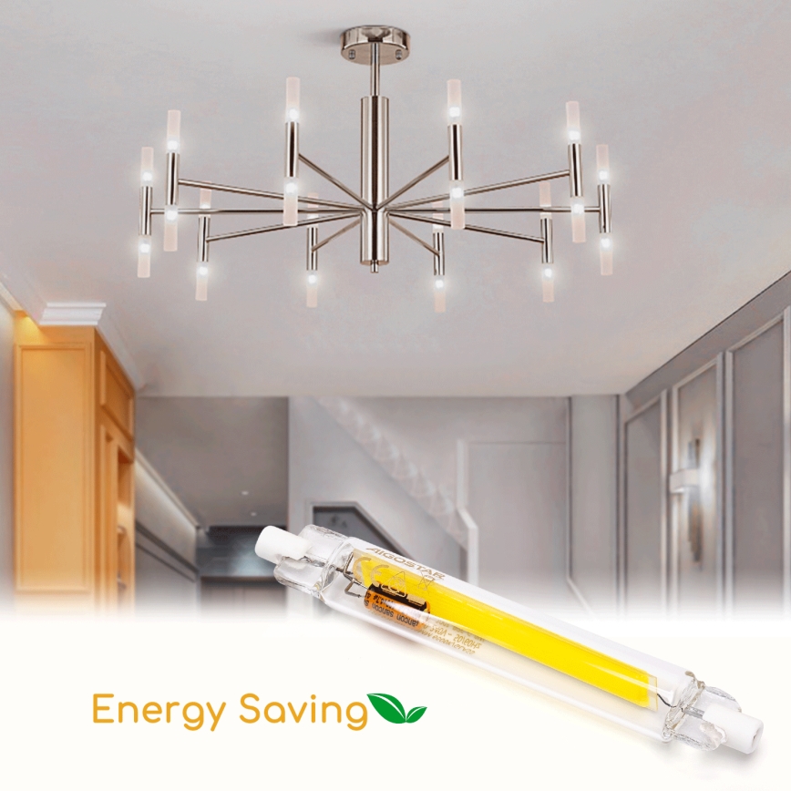 LED Lamp R7s/9W/230V 3000K - Aigostar