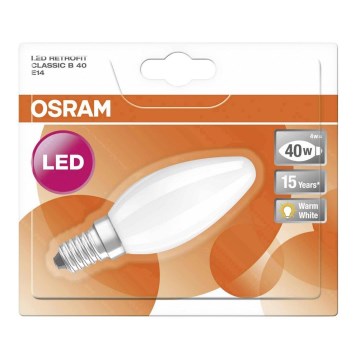 LED Lamp RETROFIT B40 E14/4W/230V 2700K - Osram