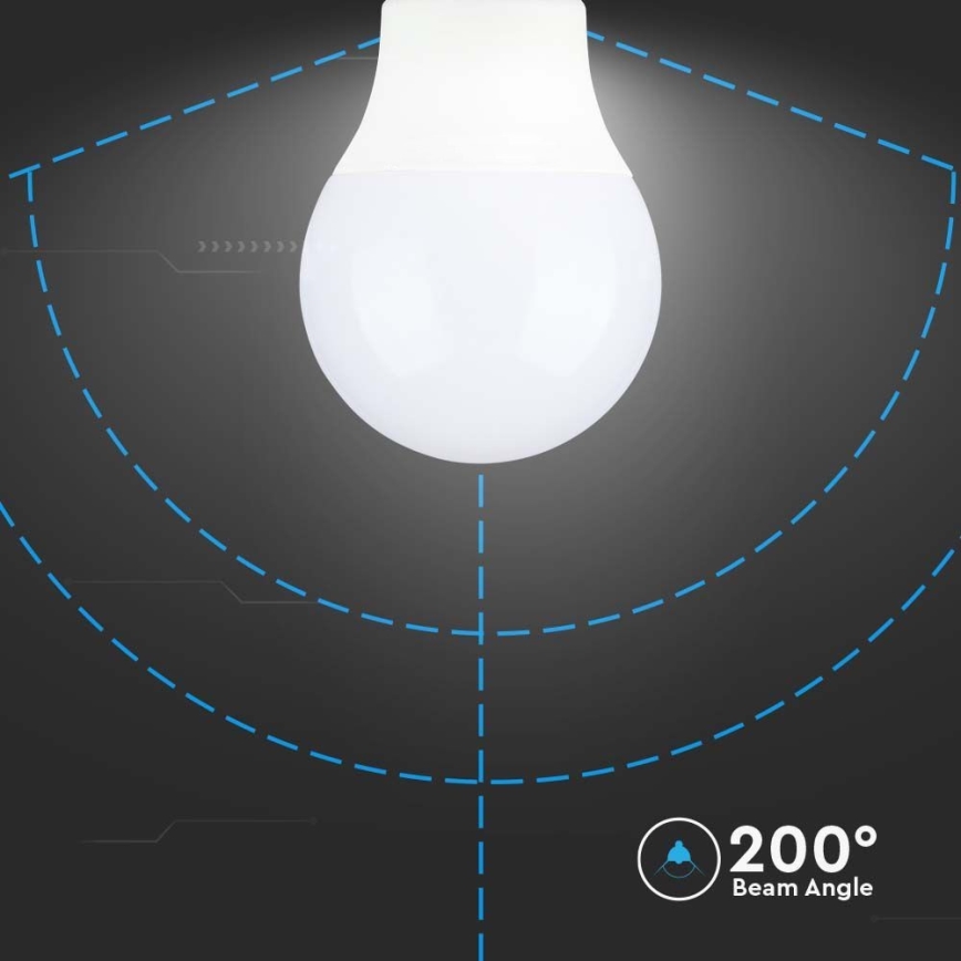 LED Lamp SAMSUNG CHIP A60 E14/8,5W/230V 4000K