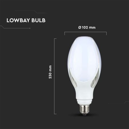 LED Lamp SAMSUNG CHIP E27/36W/230V 6500K