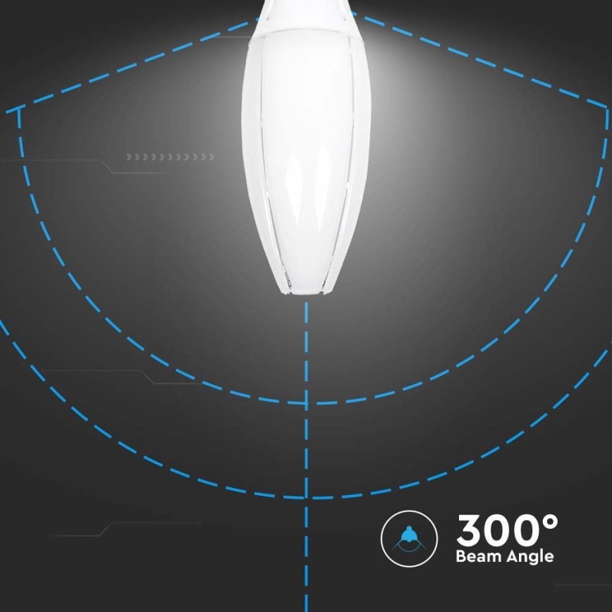 LED Lamp SAMSUNG CHIP E40/60W/230V 4000K