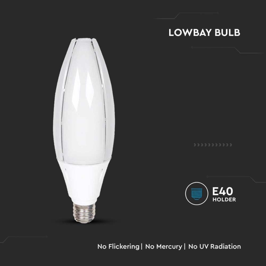 LED Lamp SAMSUNG CHIP E40/60W/230V 4000K