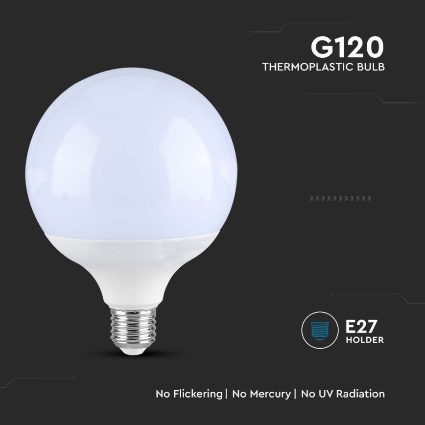 LED Lamp SAMSUNG CHIP G120 E27/22W/230V 4000K