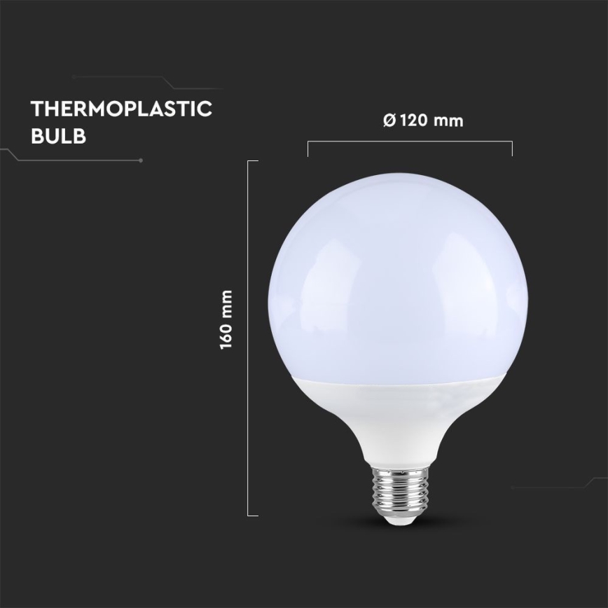 LED Lamp SAMSUNG CHIP G120 E27/22W/230V 4000K