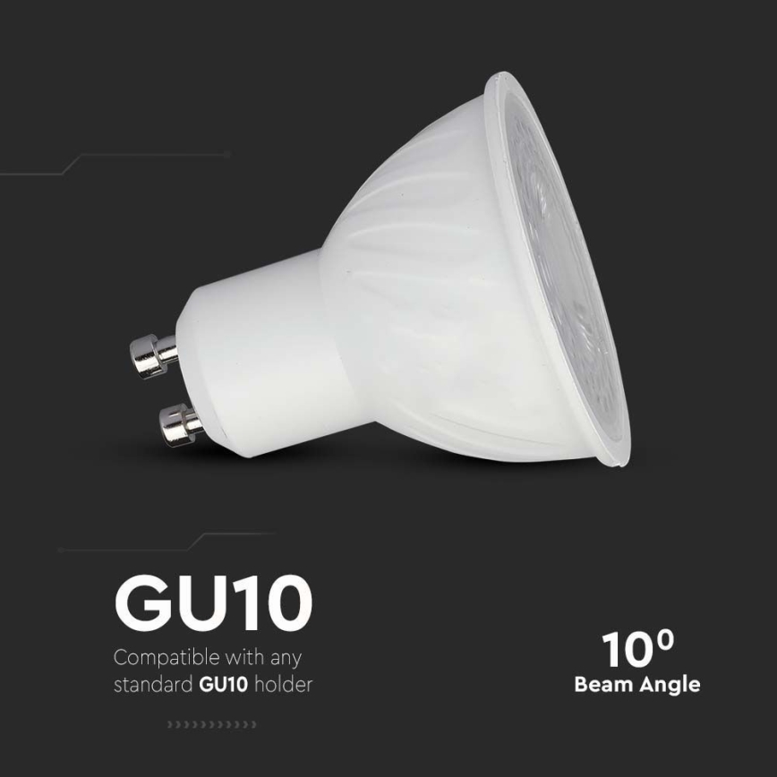 LED Lamp SAMSUNG CHIP GU10/6W/230V 4000K