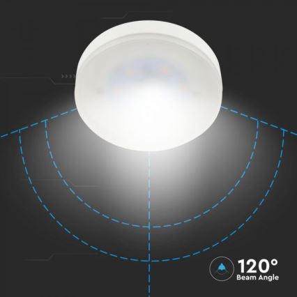 LED Lamp SAMSUNG CHIP GX53/6,4W/230V 3000K