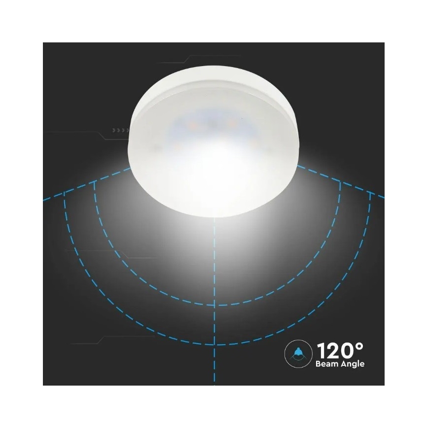 LED Lamp SAMSUNG CHIP GX53/6,4W/230V 6500K
