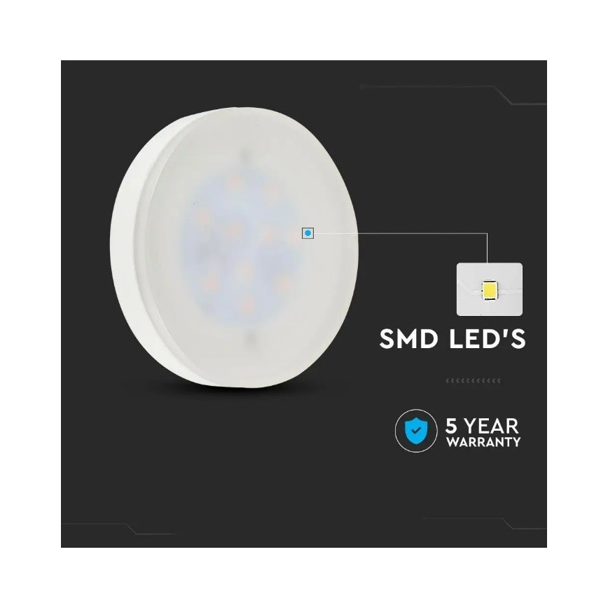 LED Lamp SAMSUNG CHIP GX53/6,4W/230V 6500K