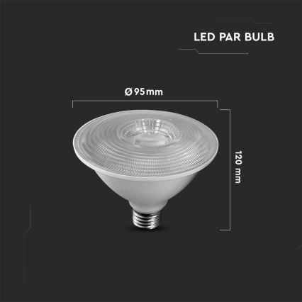 LED Lamp SAMSUNG CHIP PAR30 E27/11W/230V 6500K