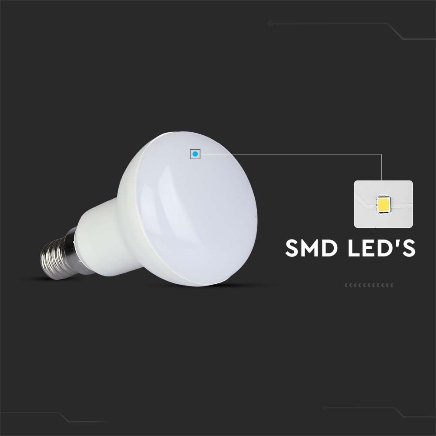 LED Lamp SAMSUNG CHIP R50 E14/4,8W/230V 3000K