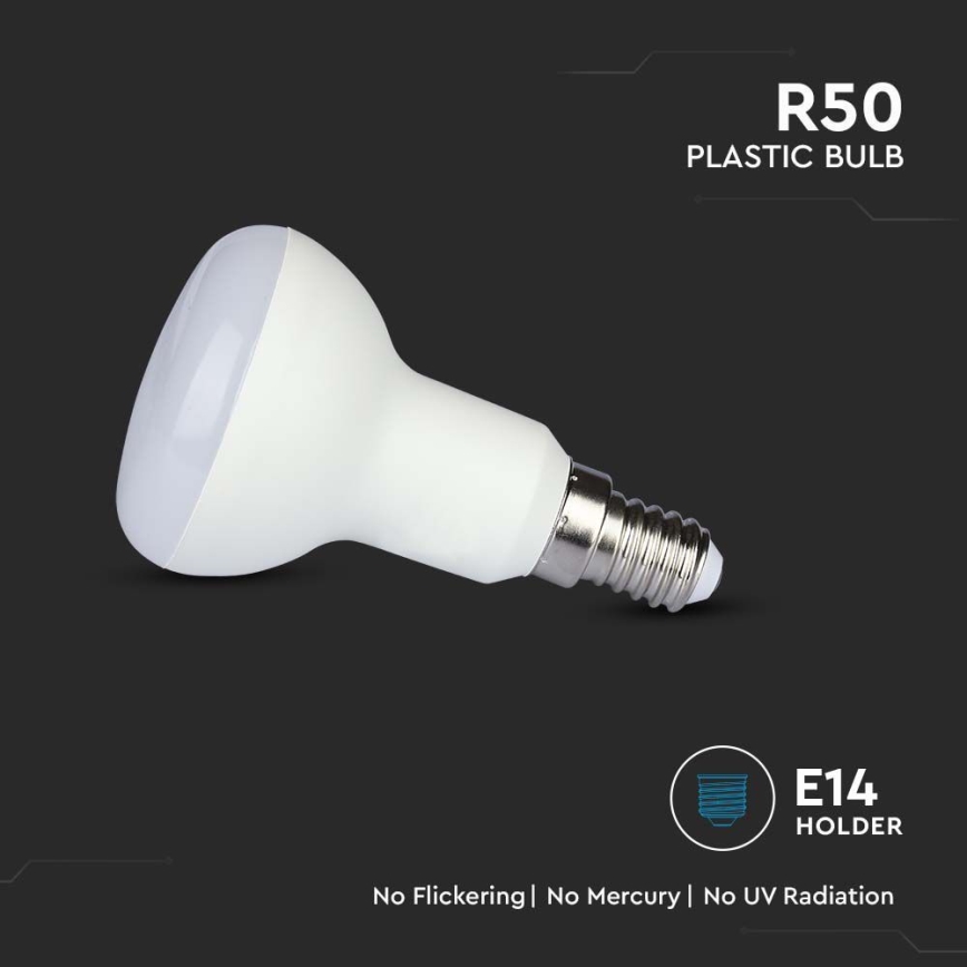 LED Lamp SAMSUNG CHIP R50 E14/4,8W/230V 3000K