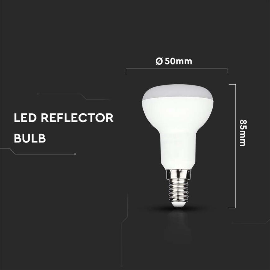 LED Lamp SAMSUNG CHIP R50 E14/4,8W/230V 3000K