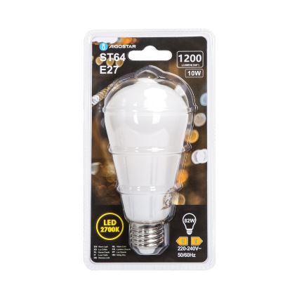 LED-lamp ST64 E27/10W/230V 2700K - Aigostar