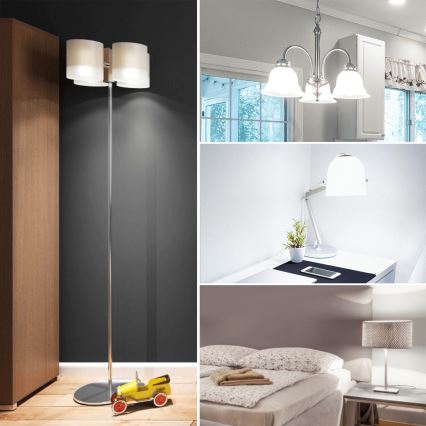 LED-lamp ST64 E27/10W/230V 6500K - Aigostar