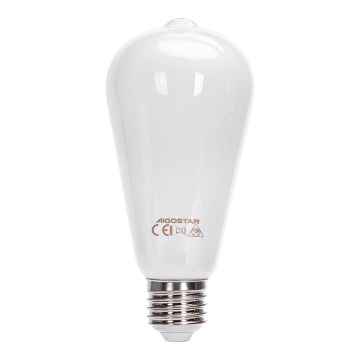 LED-lamp ST64 E27/8W/230V 2700K - Aigostar