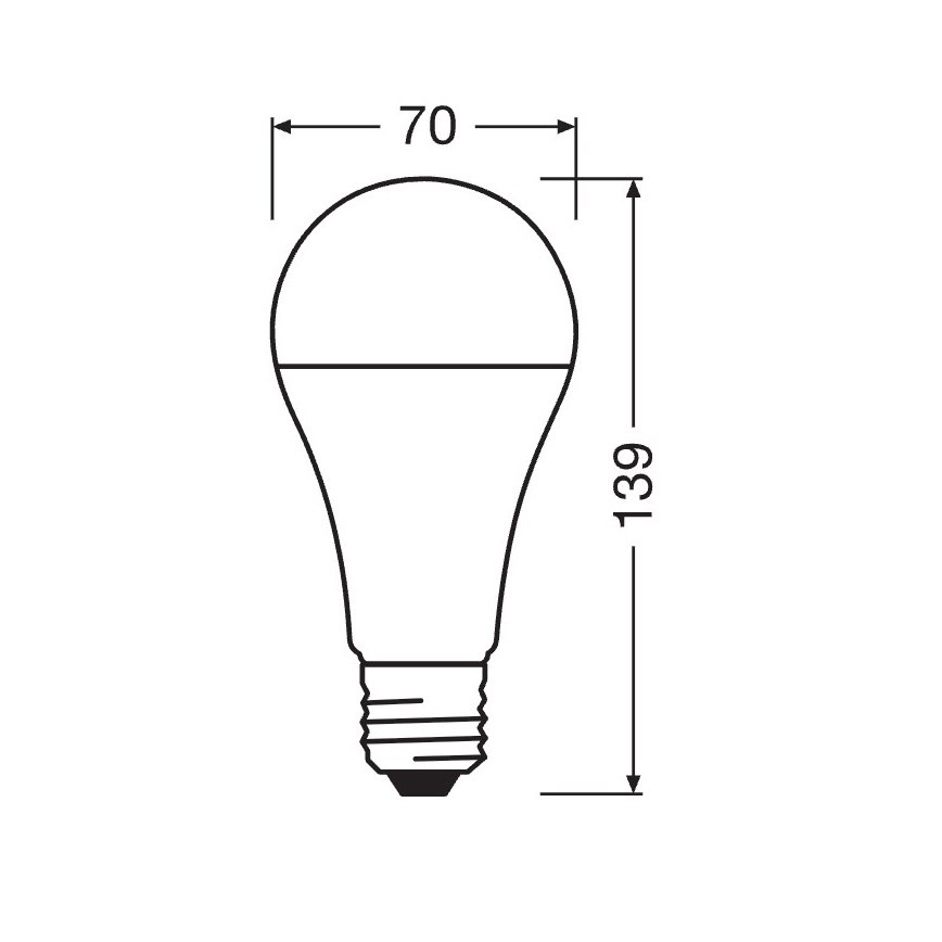 LED-lamp STAR E27/19W/230V 6500K - Osram