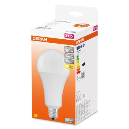 LED Lamp STAR E27/24,9W/230V 2700K - Osram