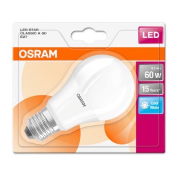 LED Lamp STAR E27/8,5W/230V 4000K - Osram