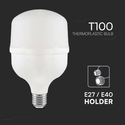 LED Lamp T100 E27/30W/230V 6500K