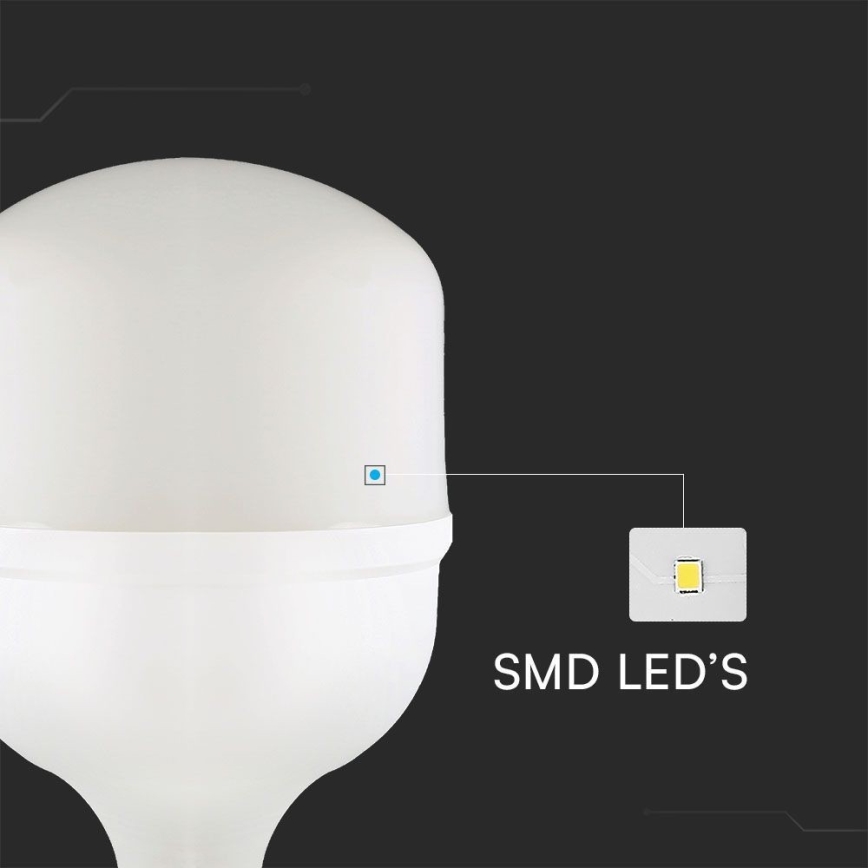 LED Lamp T140 E40 E27/50W/230V 4000K