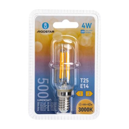 LED Lamp T25 E14/4W/230V 3000K - Aigostar